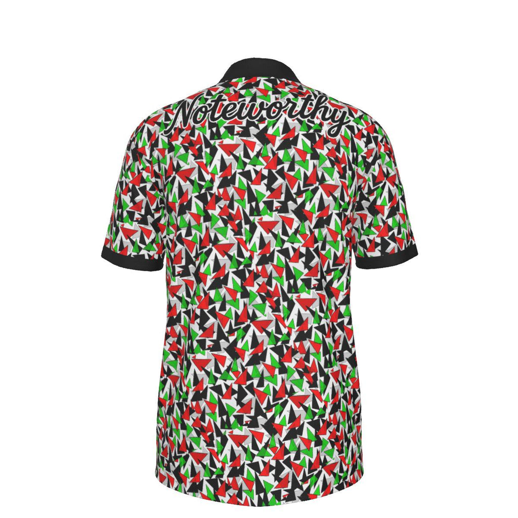 Noteworthy Golf  "Shards" Men's Polo Collar Jersey