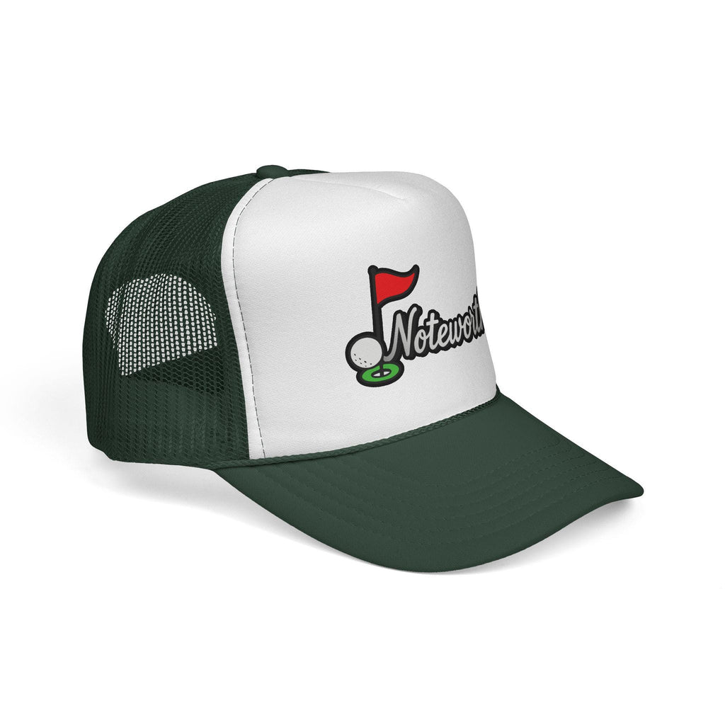 Trucker Cap - Noteworthy Golf Hat for Enthusiasts, Golf Gift, Mens Cap, Summer Accessory, Fun Golf Apparel