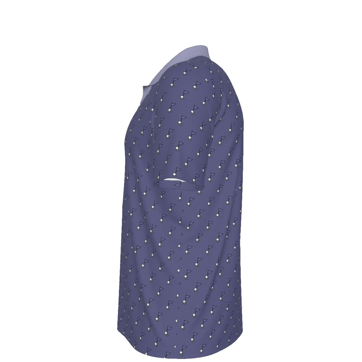 Noteworthy Golf Midnight Violet Polo