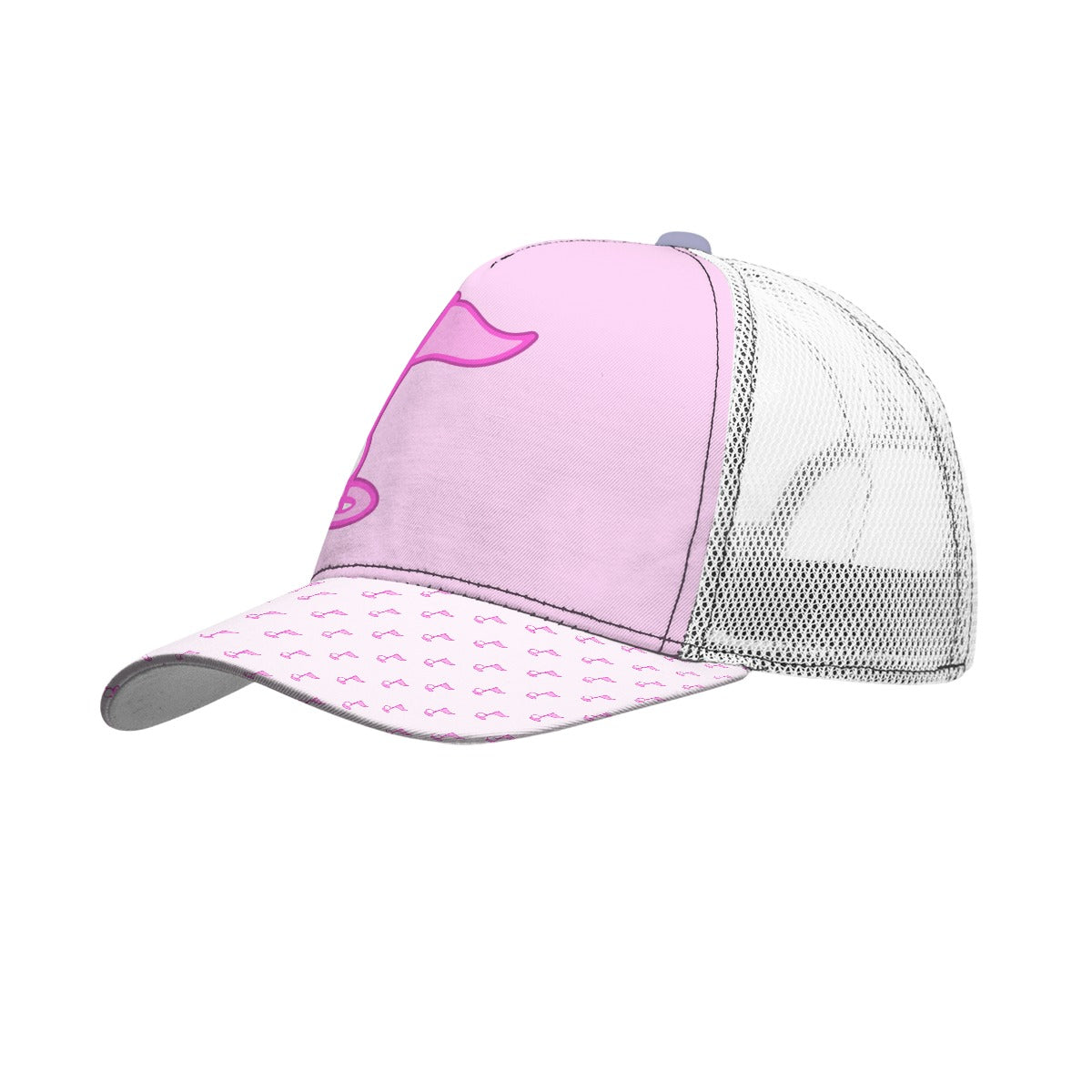 Noteworthy Golf Pink Trucker Hat