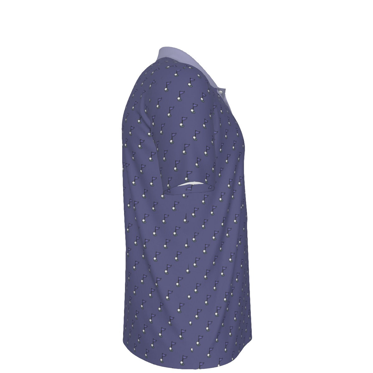 Noteworthy Golf Midnight Violet Polo