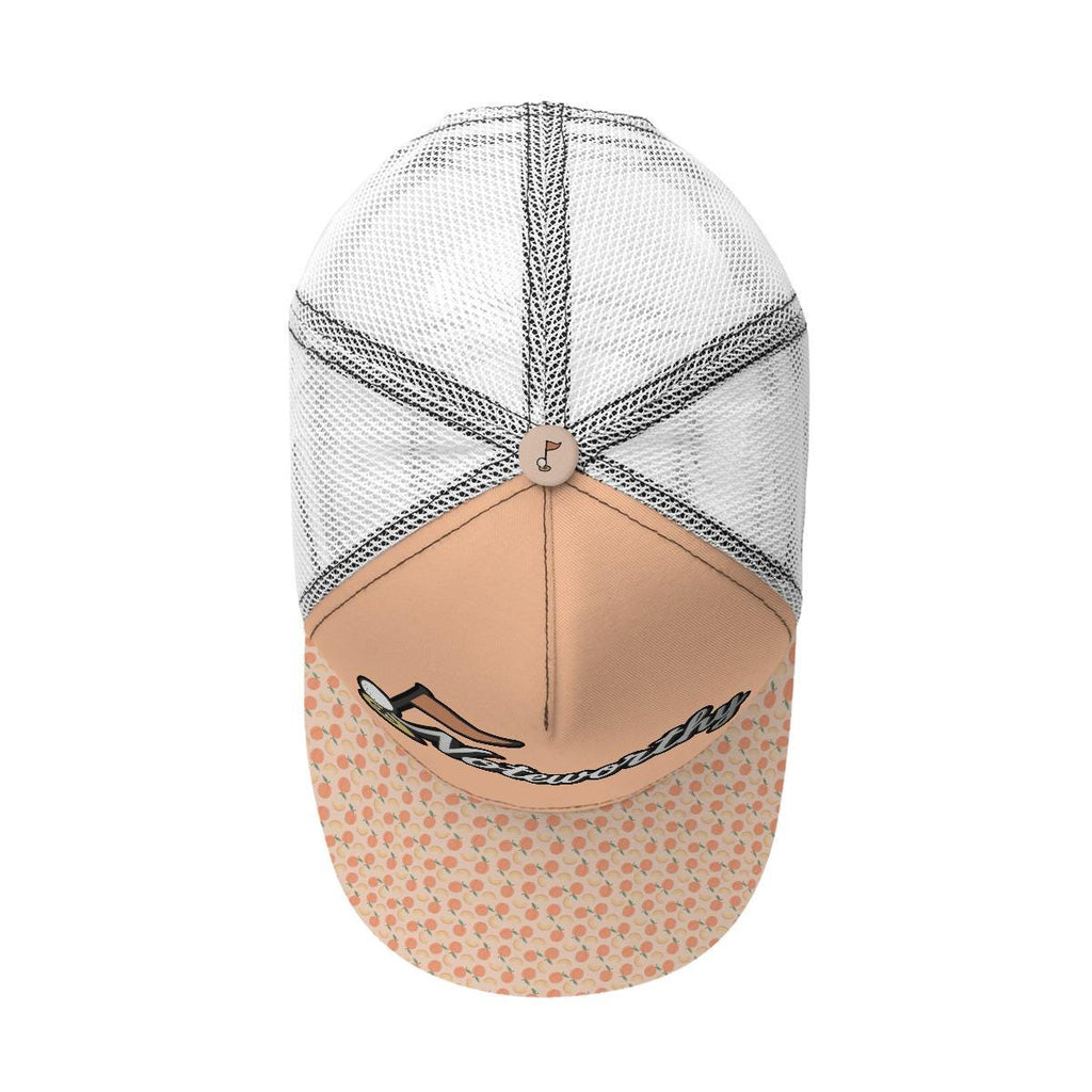 Noteworthy Golf EAT A PEACH Georgia Themed Trucker Hat