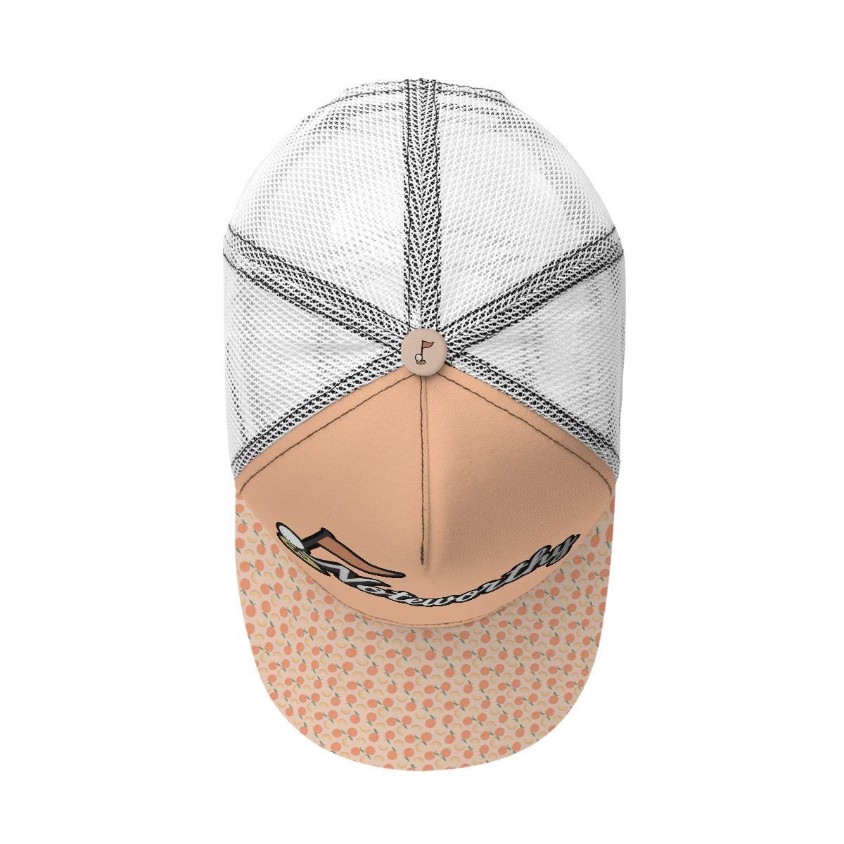 Noteworthy Golf EAT A PEACH Georgia Themed Trucker Hat