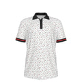 Noteworthy Golf Logo Pattern - Men's Polo Collar Jersey