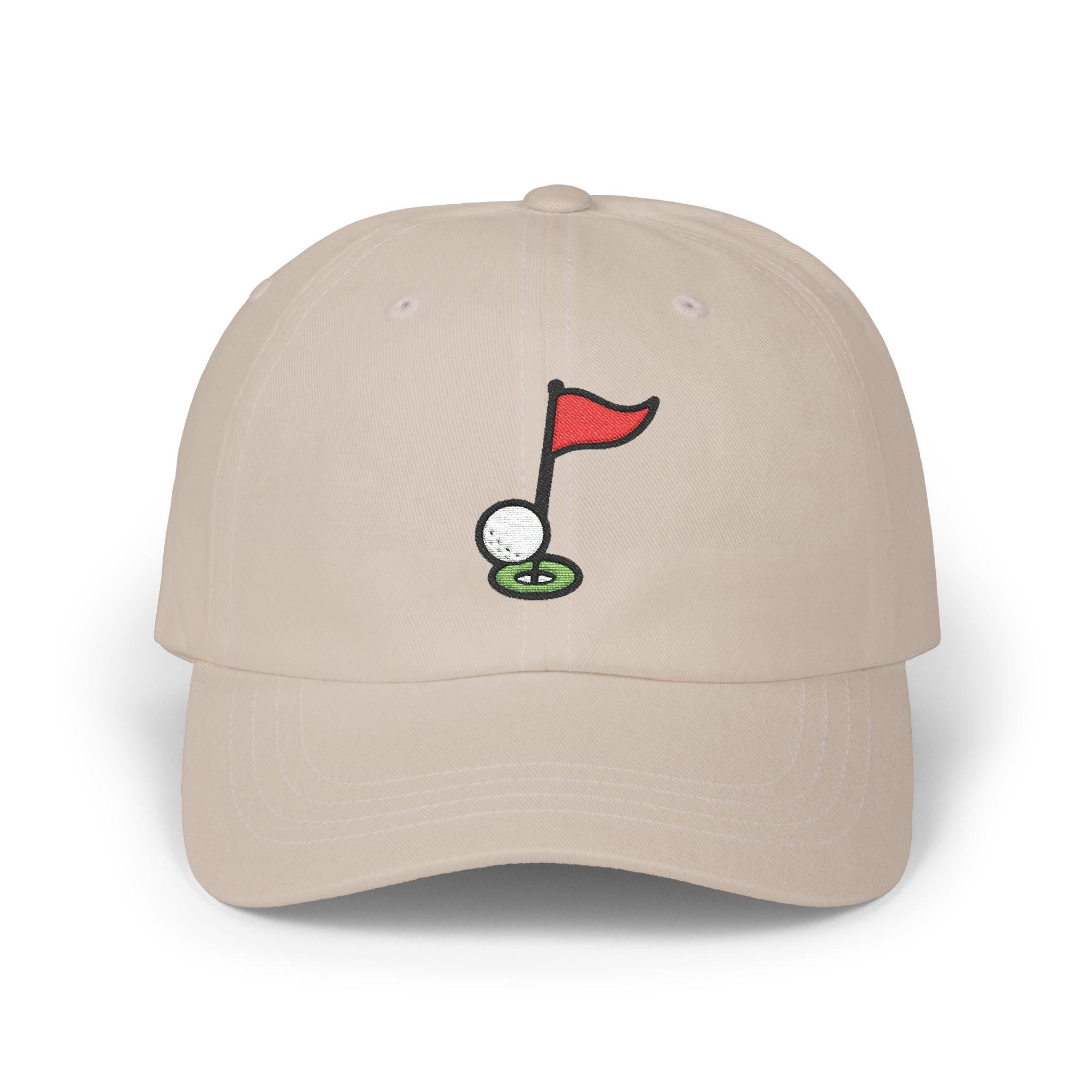 Golf Dad Cap, Classic Dad Hat, Golfing Gift for Him, Casual Style Cap, Summer Accessories for Golf Lovers, Father's Day Gift