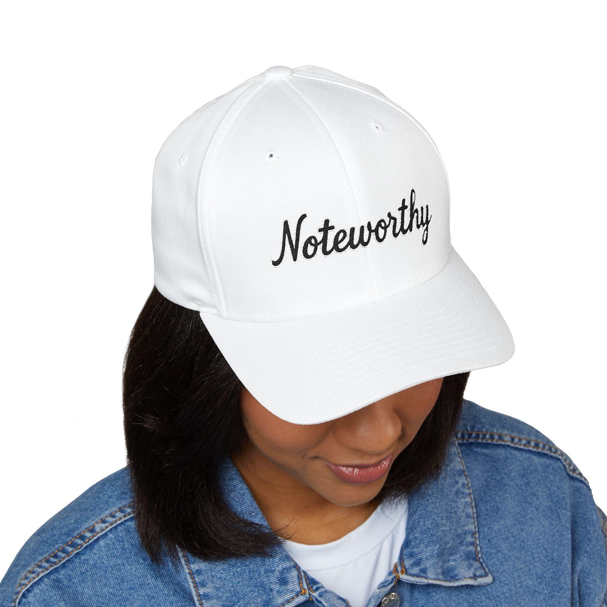Noteworthy Golf Cap | Closed-Back Structured Cap for Golf Lovers, Embroidered Hat for Sports, Gift for Golf Enthusiasts, Casual Wear, [...]