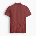 All-Over Print Men's Polo Collar Jersey