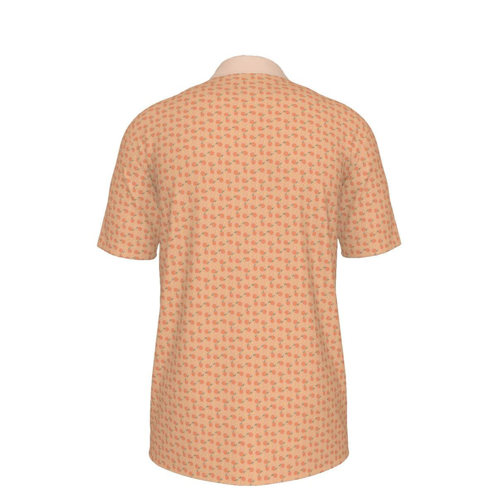 Noteworthy Golf EAT A PEACH Georgia Themed Golf Polo
