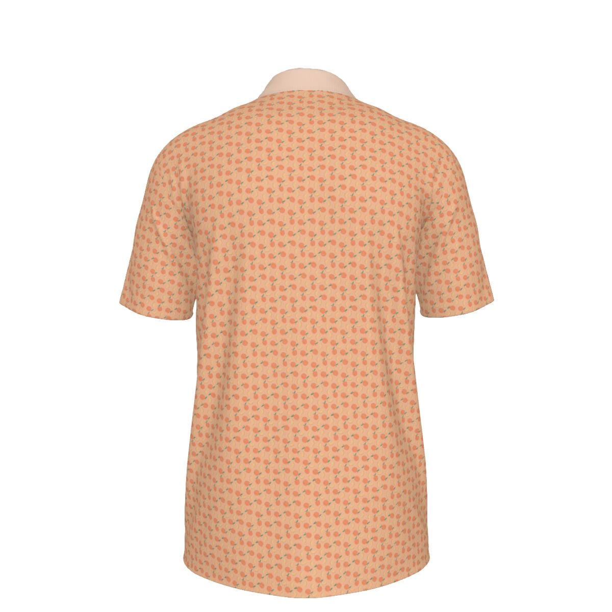 Noteworthy Golf EAT A PEACH Georgia Themed Golf Polo
