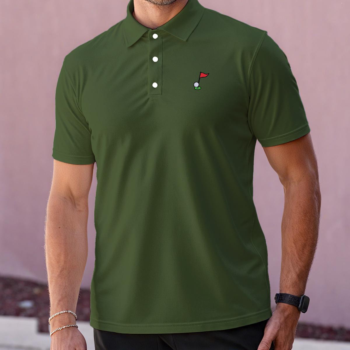 Forest Green Noteworthy Golf Polo