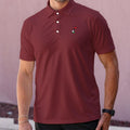Maroon Noteworthy Signature Men's polo